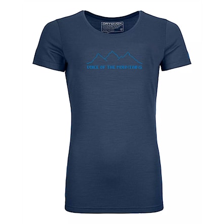 T-shirt ORTOVOX Wms 150 Cool Pixel Voice blue lake 2021 - 1