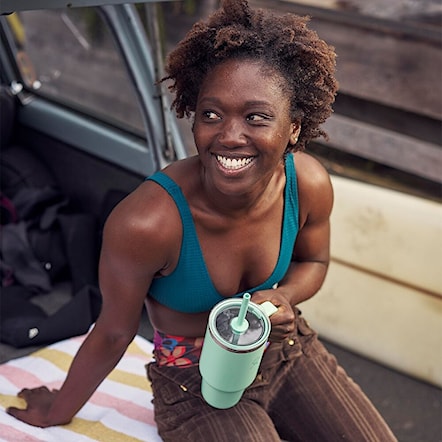 Termoska Hydro Flask 24 oz Travel Tumbler Clear Lid mermaid green - 7