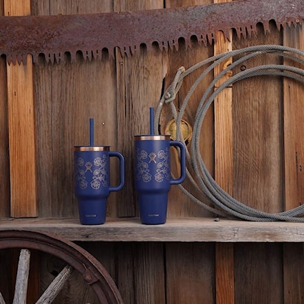 Termoska Hydro Flask 32 Oz Travel Tumbler western dark blue - 4