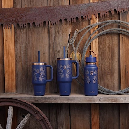 Termoska Hydro Flask 32 Oz Travel Tumbler western dark blue - 6