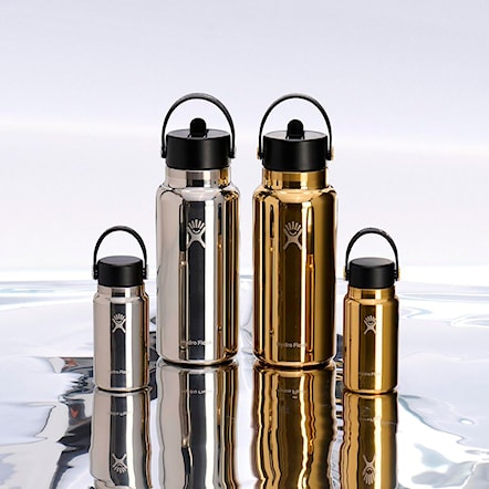 Thermos Hydro Flask 32 oz Wide Flex Straw Bottle gold - 5