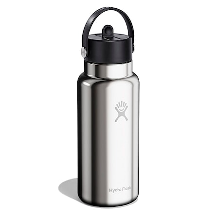 Thermos Hydro Flask 32 oz Wide Flex Straw Bottle silver - 2