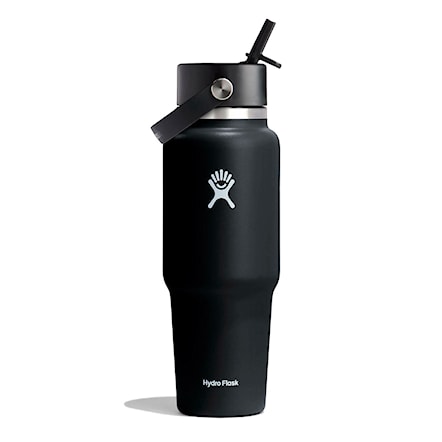 Thermos Hydro Flask 32 Oz Wide Flex Straw Travel black - 2