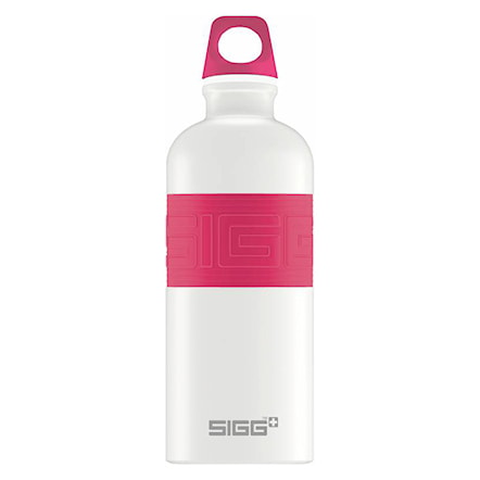 Fľaša SIGG Cyd White Touch pink 0,6l - 1