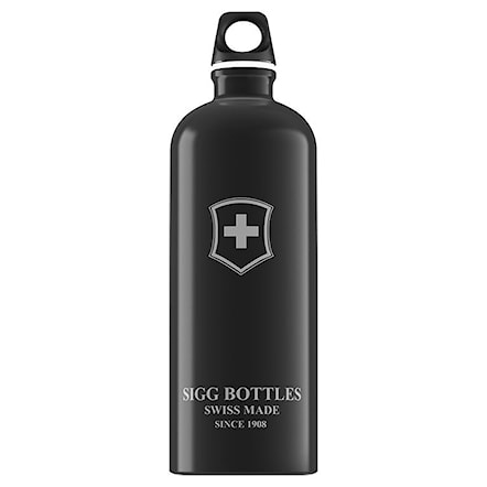 Bottle SIGG Swiss Emblem black 1l - 1