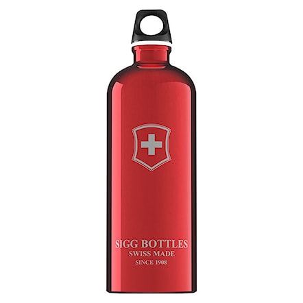 Fľaša SIGG Swiss Emblem red 1l - 1