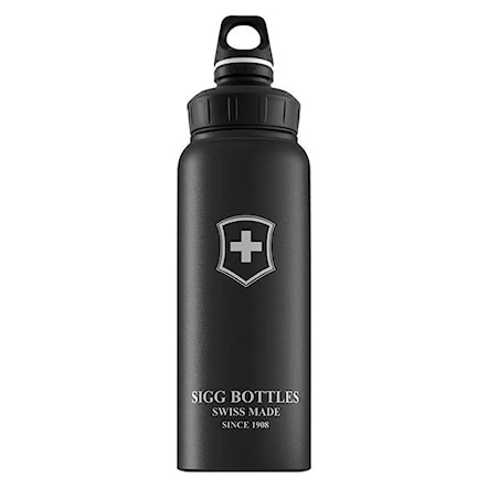 Bottle SIGG Wmb Swiss Emblem black touch 1l - 1