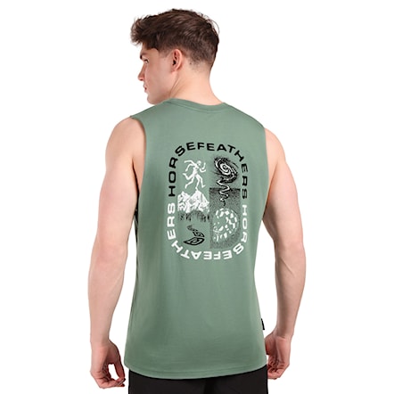 Podkoszulek Horsefeathers Instinct Tank iceberg green 2026 - 1