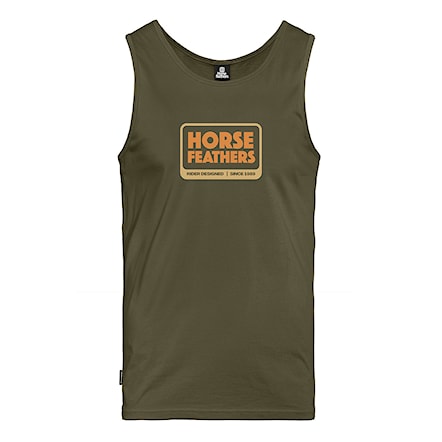 Podkoszulek Horsefeathers Millennium Tank burnt olive 2025 - 1