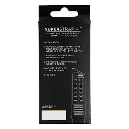 Część zamienna Ronix Superstrap Kit black 2024 - 3