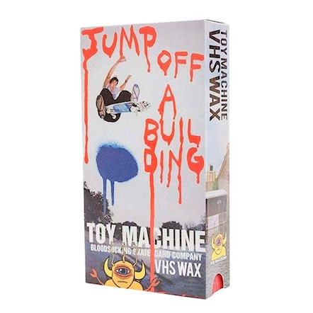 Skateboard Wax Toy Machine Vhs Wax- Jump Off The Building - 1