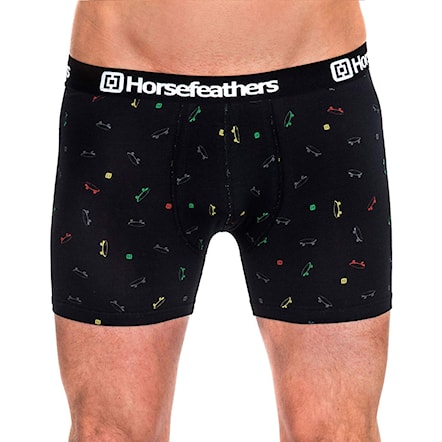 Boxer Shorts Horsefeathers Sidney rasta - 1