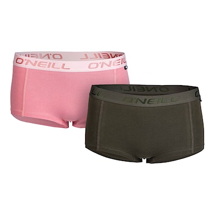 Trenýrky O'Neill Shorty 2-Pack pink/khaki - 1