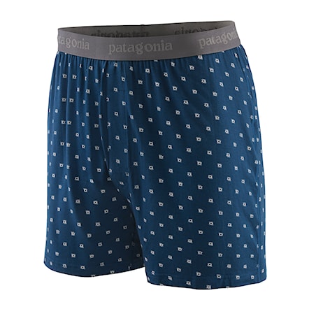 Trenírky Patagonia M's Essential Boxers sun beams: lagom blue - 1