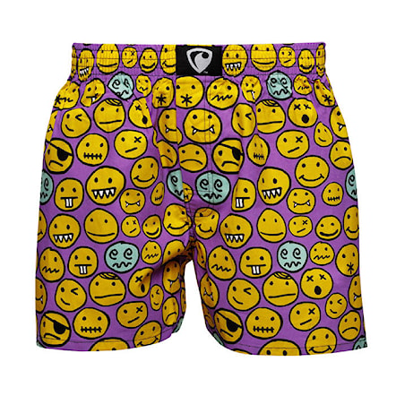 Boxer Shorts Represent Ali Emoji purple - 1