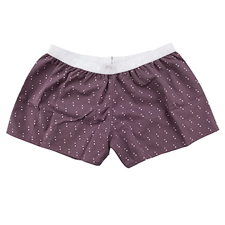 Boxer Shorts Represent Double Dots plum - 1