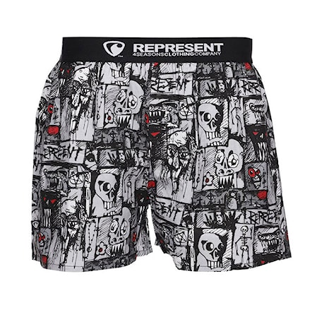 Boxer Shorts Represent Mike Freaks grey - 1