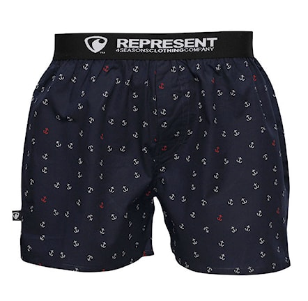 Boxer Shorts Represent Mike Harbor navy - 1