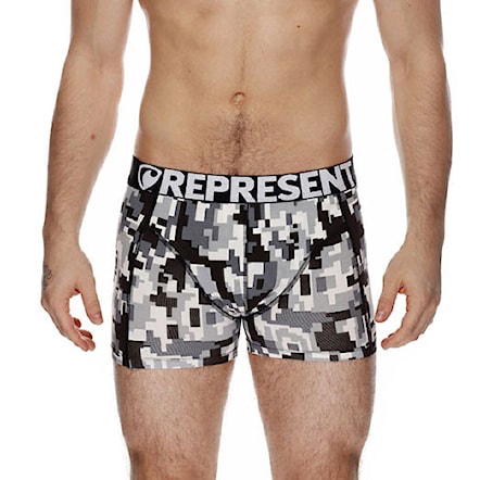 Boxer Shorts Represent Sport Digi Camo grey - 1