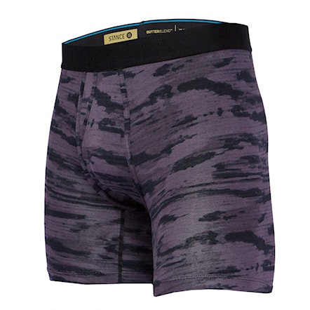 Trenírky Stance Ramp Camo Boxer Brief charcoal - 1