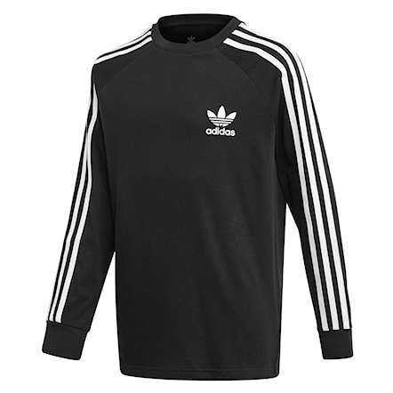 Tričko Adidas 3-Stripes Ls black/white 2020 - 1