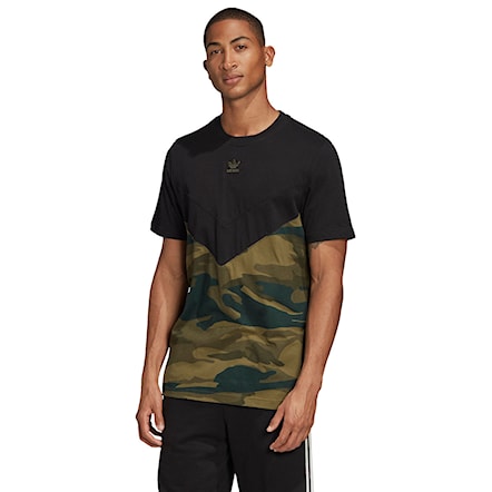 T-shirt Adidas Camouflage Block black/multicolor 2020 - 1