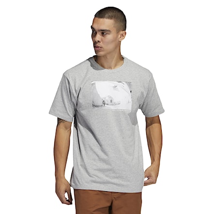 T-shirt Adidas O'Meally Gonz medium grey heather 2021 - 1
