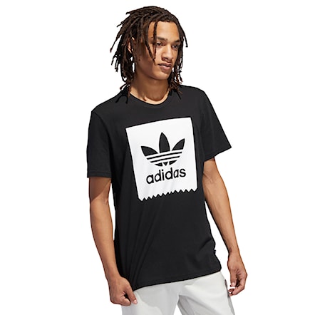 T-shirt Adidas Solid BB black/white 2019 - 1