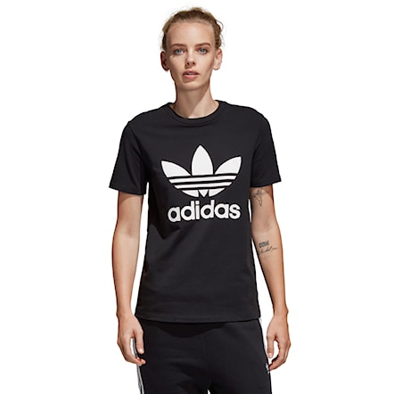 Koszulka Adidas Trefoil black/white 2019 - 1