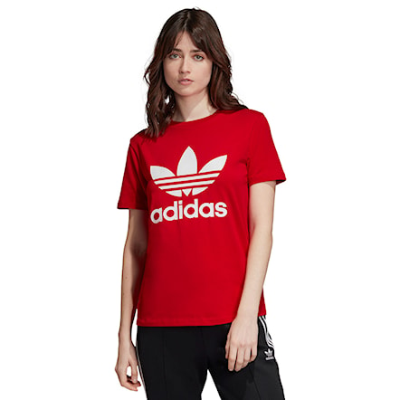 T-shirt Adidas Trefoil scarle 2019 - 1