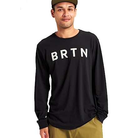 T-shirt Burton BRTN LS true black 2024 - 1
