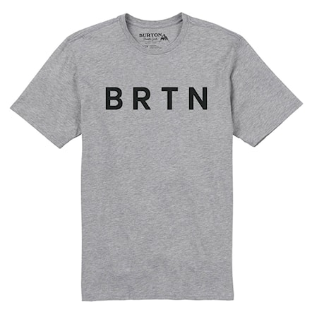 Tričko Burton Brtn SS grey heather 2019 - 1