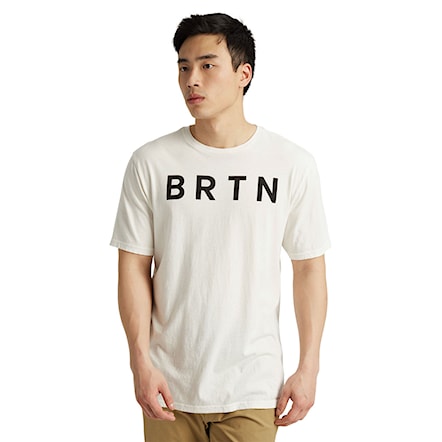 Koszulka Burton BRTN SS stout white 2024 - 4