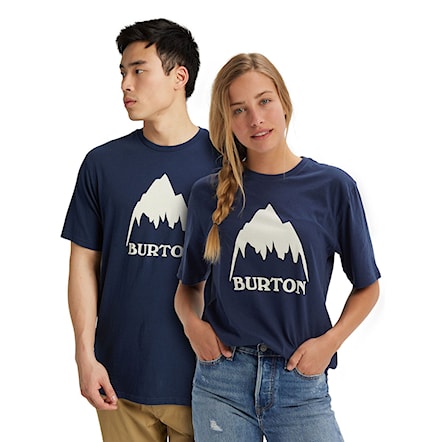 Tričko Burton Classic Mountain High Ss dress blue 2020 - 1