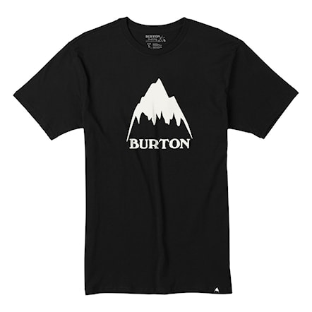 T-shirt Burton Classic Mountain High Ss true black 2018 - 1