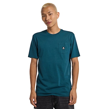 Koszulka Burton Colfax SS deep emerald 2024 - 1