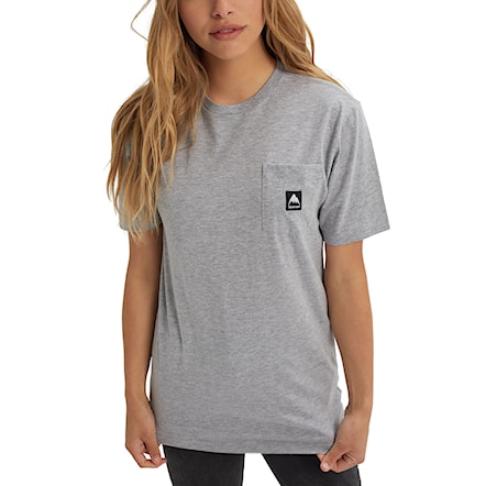 T-shirt Burton Colfax SS grey heather 2023 - 6