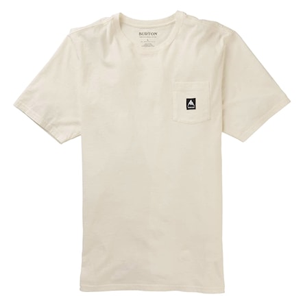 Koszulka Burton Colfax SS stout white 2024 - 4