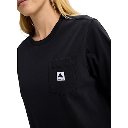 T-shirt Burton Colfax SS true black 2025 - 4