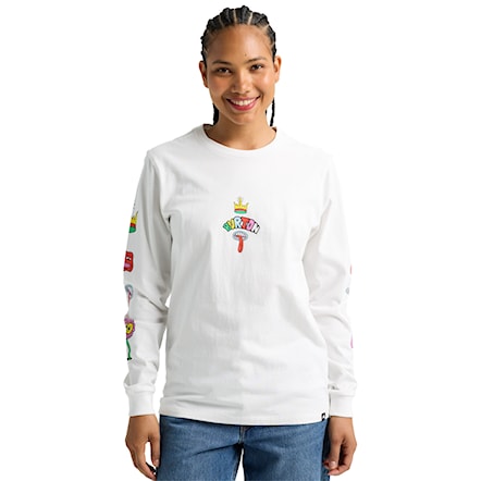 T-shirt Burton Countrblnce 26 Ls stout white 2025 - 2