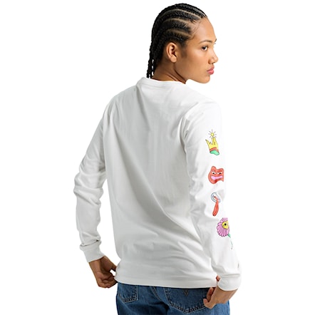 T-shirt Burton Countrblnce 26 Ls stout white 2025 - 3