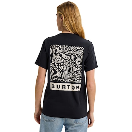 T-shirt Burton Dejaview Ss true black 2025 - 4