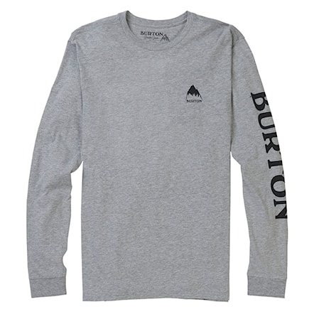 T-shirt Burton Elite LS grey heather 2019 - 1