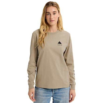 T-shirt Burton Elite Ls summit taupe 2025 - 2