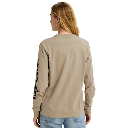 T-shirt Burton Elite Ls summit taupe 2025 - 3