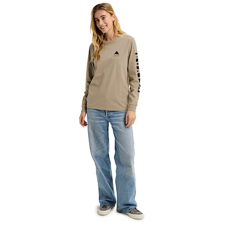 T-shirt Burton Elite Ls summit taupe 2025 - 5