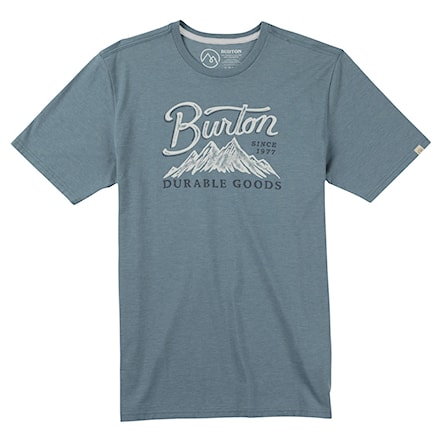 T-shirt Burton Front Range light indigo heather 2017 - 1