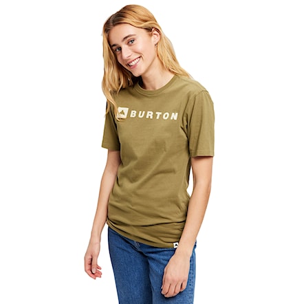 T-shirt Burton Horizontal Mtn Ss martini olive 2023 - 1
