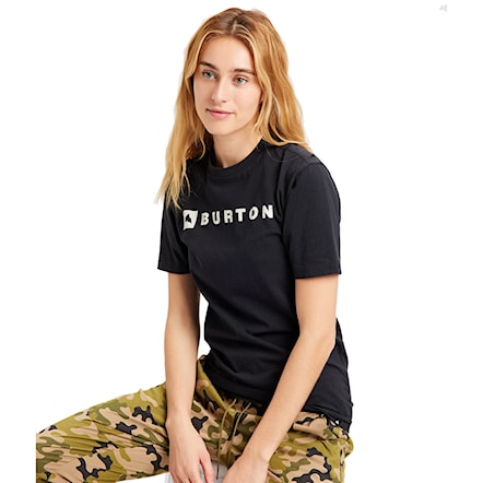 T-shirt Burton Horizontal Mtn Ss true black 2023 - 4