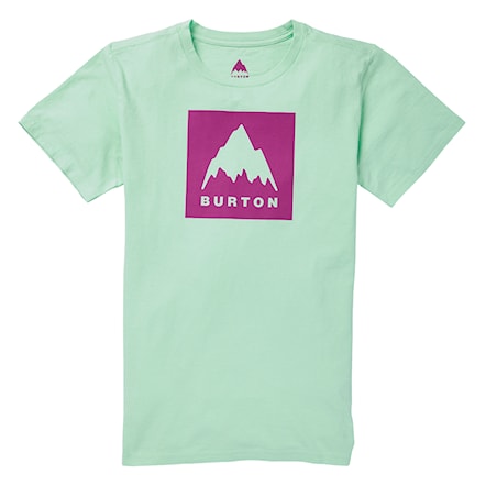 Koszulka Burton Kids Classic Mountain High SS jewel green 2022 - 1
